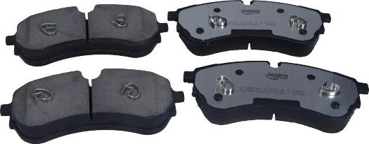 QUARO QP8101C - Brake Pad Set, disc brake www.parts5.com