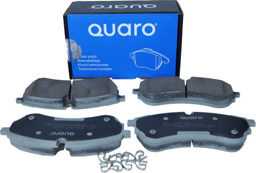 QUARO QP8101 - Brake Pad Set, disc brake www.parts5.com