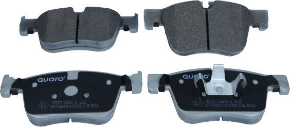 QUARO QP8373 - Brake Pad Set, disc brake www.parts5.com