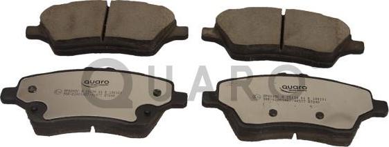 QUARO QP8249C - Brake Pad Set, disc brake www.parts5.com