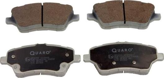 QUARO QP8249 - Brake Pad Set, disc brake www.parts5.com