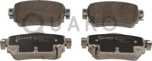 QUARO QP8267 - Brake Pad Set, disc brake www.parts5.com