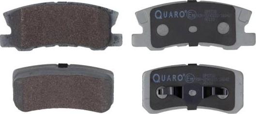 QUARO QP8738 - Brake Pad Set, disc brake www.parts5.com