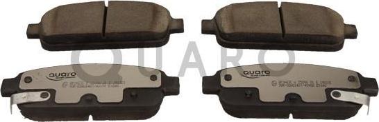 QUARO QP3663C - Brake Pad Set, disc brake parts5.com