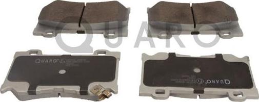 QUARO QP3634 - Brake Pad Set, disc brake www.parts5.com