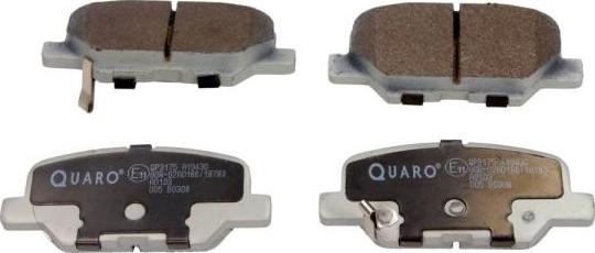 QUARO QP3175 - Set placute frana,frana disc www.parts5.com