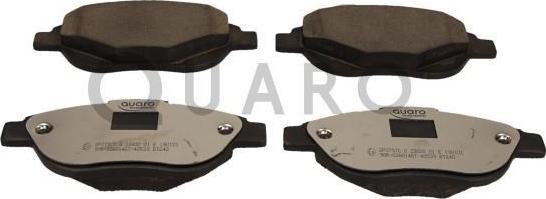 QUARO QP3797C - Set placute frana,frana disc www.parts5.com