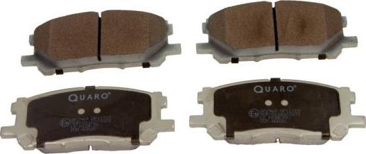 QUARO QP2969 - Brake Pad Set, disc brake www.parts5.com