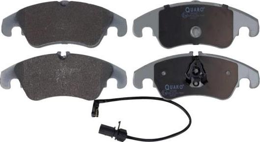 QUARO QP2445 - Sada brzdových platničiek kotúčovej brzdy www.parts5.com