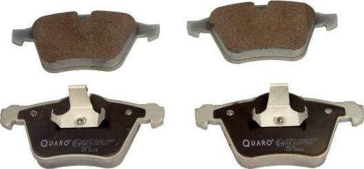 QUARO QP2517 - Komplet zavornih oblog, ploscne (kolutne) zavore www.parts5.com