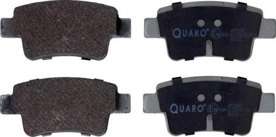 QUARO QP2530 - Brake Pad Set, disc brake www.parts5.com