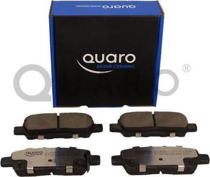 QUARO QP2605C - Fékbetétkészlet, tárcsafék www.parts5.com