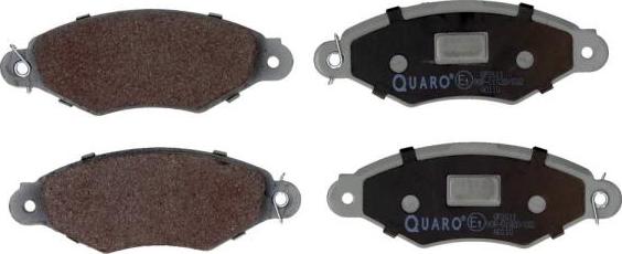 QUARO QP2611 - Тормозные колодки, дисковые, комплект www.parts5.com