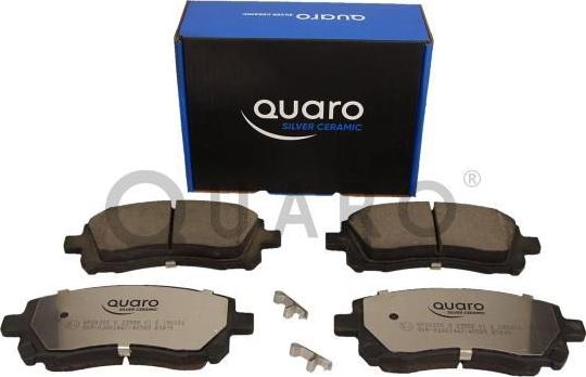 QUARO QP2020C - Комплект спирачно феродо, дискови спирачки www.parts5.com