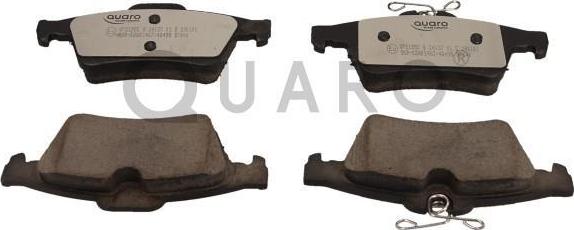 QUARO QP2195C - Sada brzdových platničiek kotúčovej brzdy www.parts5.com