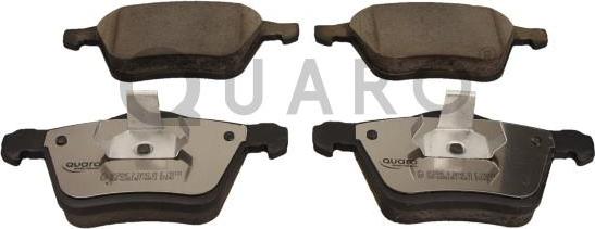 QUARO QP2854C - Zestaw klocków hamulcowych, hamulce tarczowe www.parts5.com