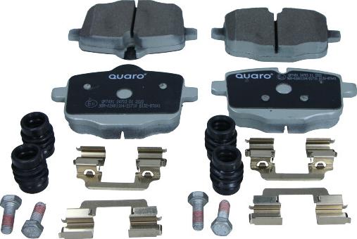 QUARO QP7491 - Set placute frana,frana disc www.parts5.com