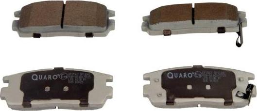 QUARO QP7567 - Тормозные колодки, дисковые, комплект www.parts5.com