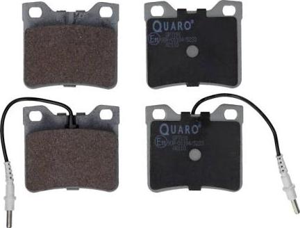 QUARO QP7191 - Brake Pad Set, disc brake www.parts5.com