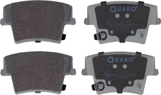 QUARO QP7302 - Komplet kočnih obloga, disk kočnica www.parts5.com