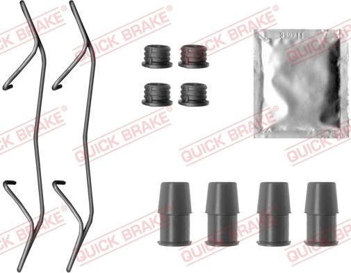 QUICK BRAKE 1090075 - Accessory Kit for disc brake Pads www.parts5.com