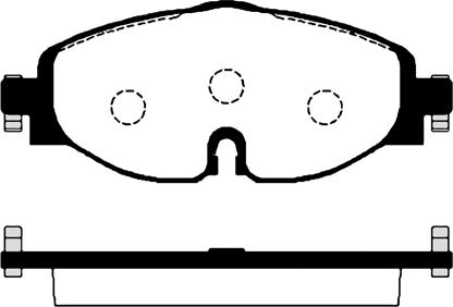 FORD 2614208 - Sada brzdových destiček, kotoučová brzda www.parts5.com