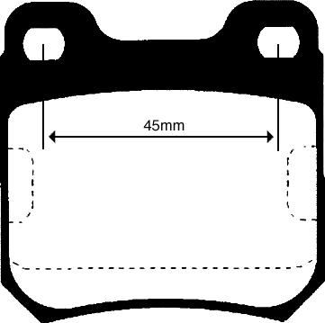 SAFETY T571389 - Set placute frana,frana disc www.parts5.com