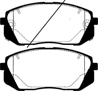 KIA 58101-Q4A10 - Set placute frana,frana disc www.parts5.com