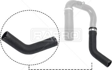 Rapro R11546 - Tubo flexible de aire de sobrealimentación www.parts5.com