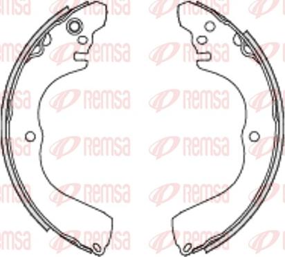 Remsa 4233.00 - Спирачна челюст www.parts5.com