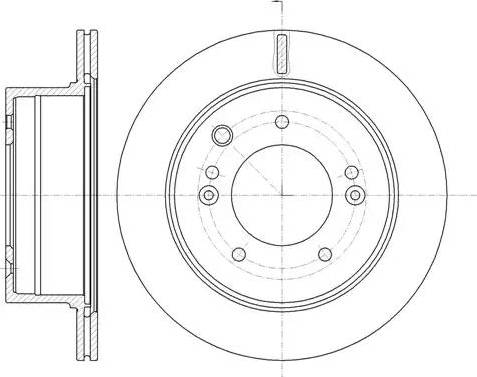 Remsa 6993.10 - Disco de freno www.parts5.com