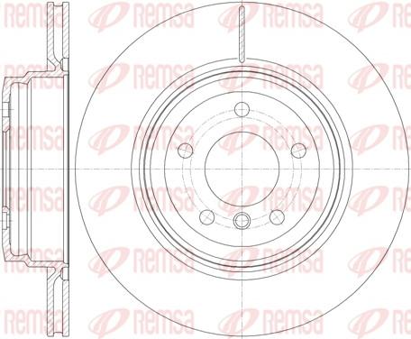 Remsa 6976.10 - Disco de freno www.parts5.com