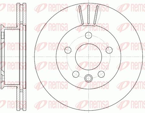 Remsa 6416.10 - Disc frana www.parts5.com