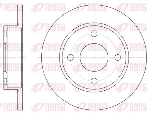 Remsa 6427.00 - Disc frana www.parts5.com