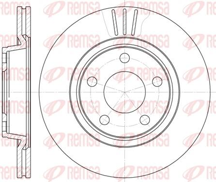 Remsa 6548.10 - Disc frana www.parts5.com