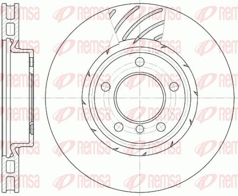 Remsa 6508.11 - Disc frana www.parts5.com