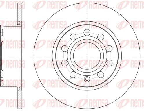 Remsa 6649.00 - Fren diski www.parts5.com