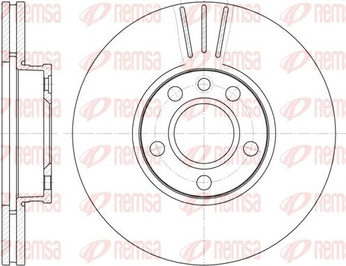 Remsa 6660.10 - Disc frana www.parts5.com