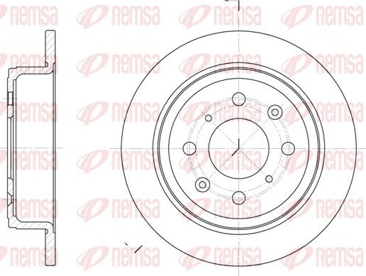 Remsa 6083.00 - Disc frana www.parts5.com