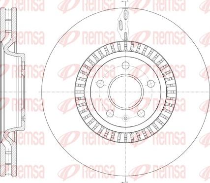 Remsa 61446.10 - Disco de freno www.parts5.com