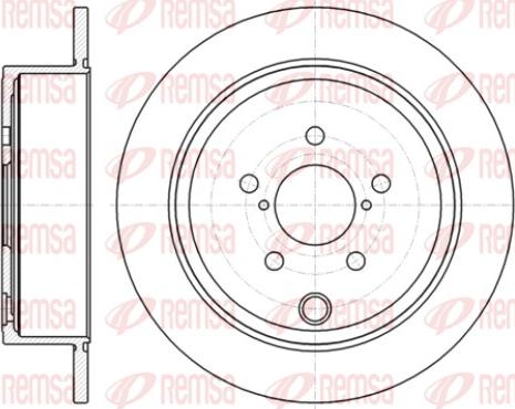 Remsa 61415.00 - Δισκόπλακα www.parts5.com