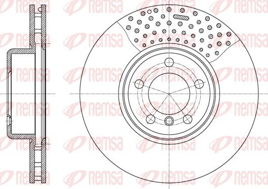 Remsa 61594.10 - Disc frana www.parts5.com