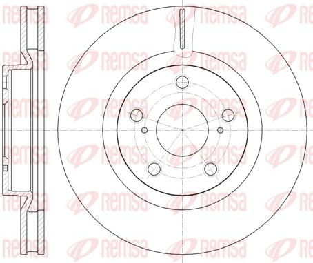 Remsa 61189.10 - Kočioni disk www.parts5.com