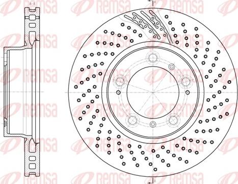 Remsa 61133.11 - Disc frana www.parts5.com