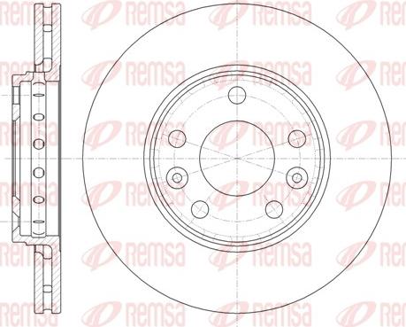 Remsa 61346.10 - Fren diski www.parts5.com