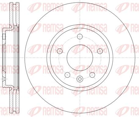 Remsa 61314.10 - Brake Disc parts5.com