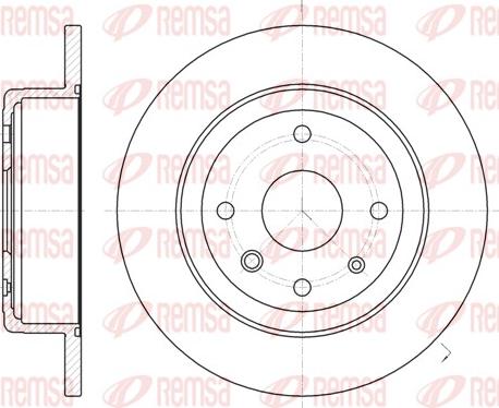 Remsa 61321.00 - Brake Disc www.parts5.com