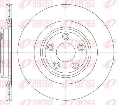 Remsa 61375.10 - Disc frana www.parts5.com