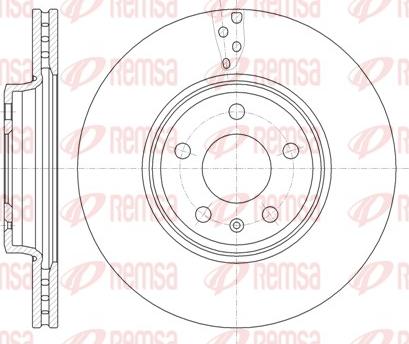 Remsa 61292.10 - Brake Disc www.parts5.com