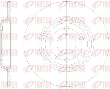 Remsa 61771.00 - Brake Disc www.parts5.com